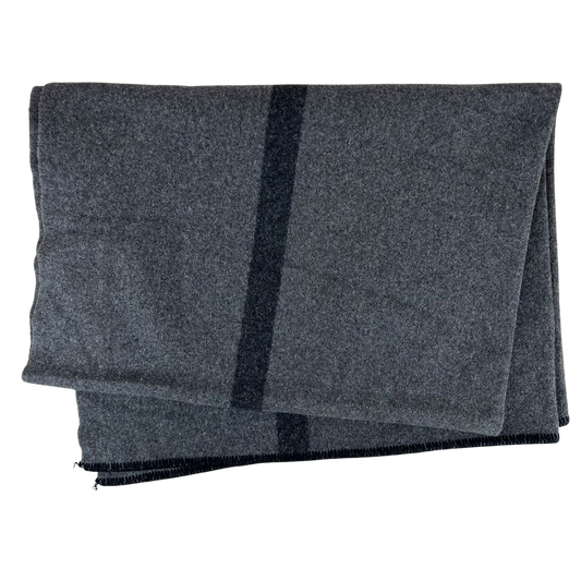 Romanian Army Grey Wool Blanket