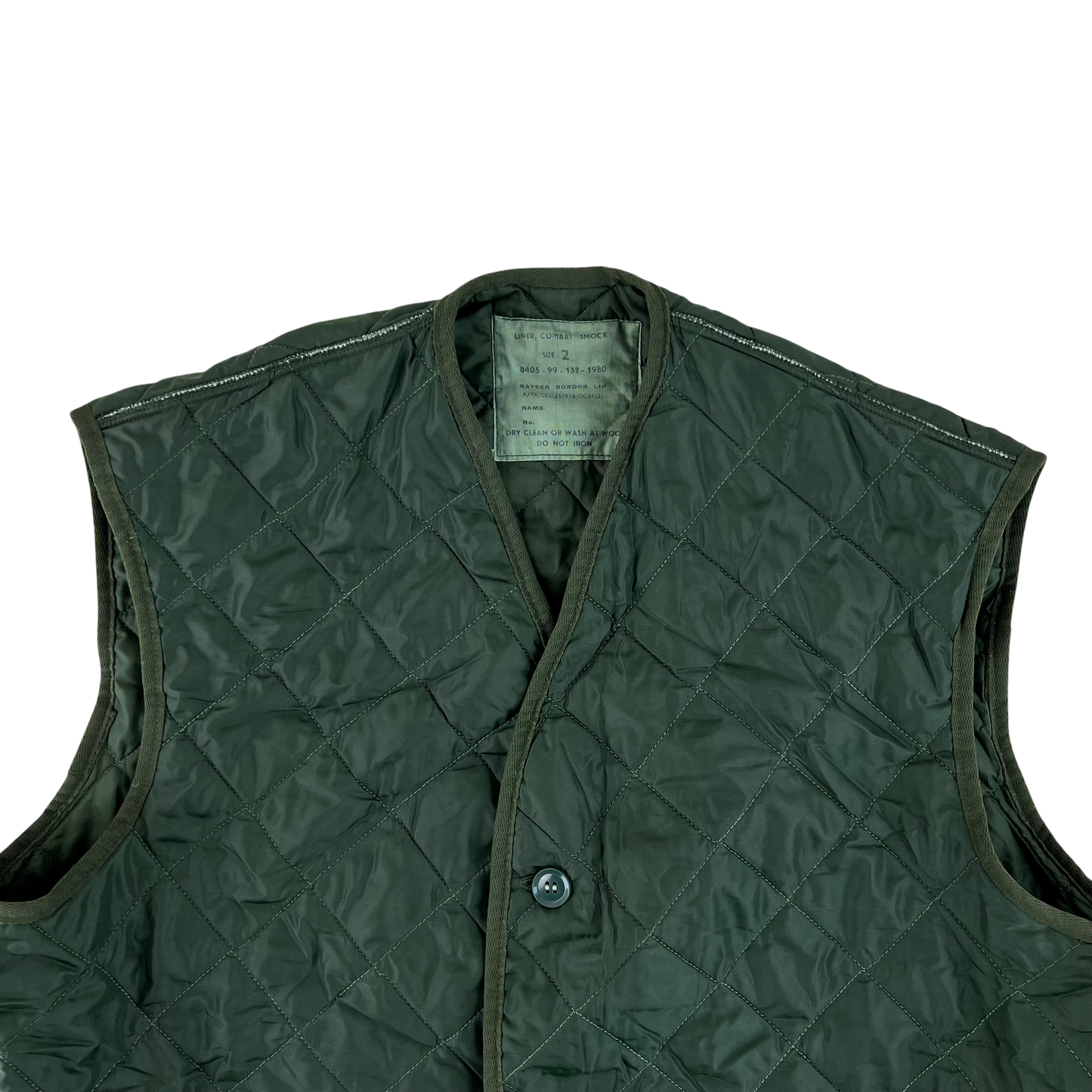 British Army Cold Weather Jacket Gilet Liner - Large SIZE 2