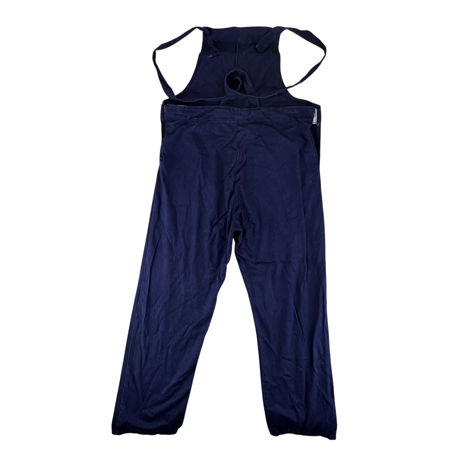 British Royal Navy 50s Salopettes Bibbed Dungarees - W39 L31.5