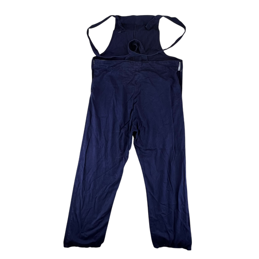 British Royal Navy 50s Salopettes Bibbed Dungarees - W39 L31.5