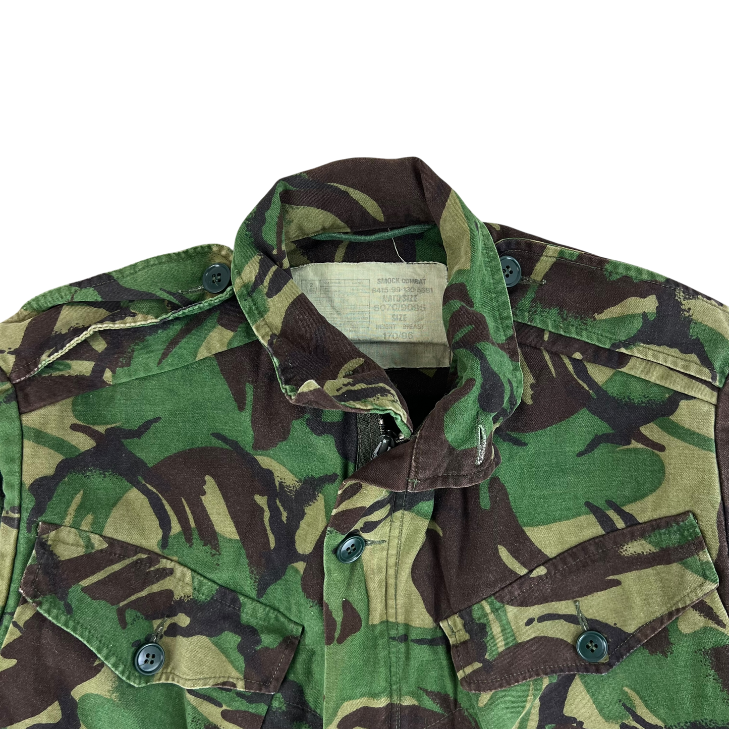 British Army 85 Pattern DPM Camouflage Combat Smock - Medium 170/96