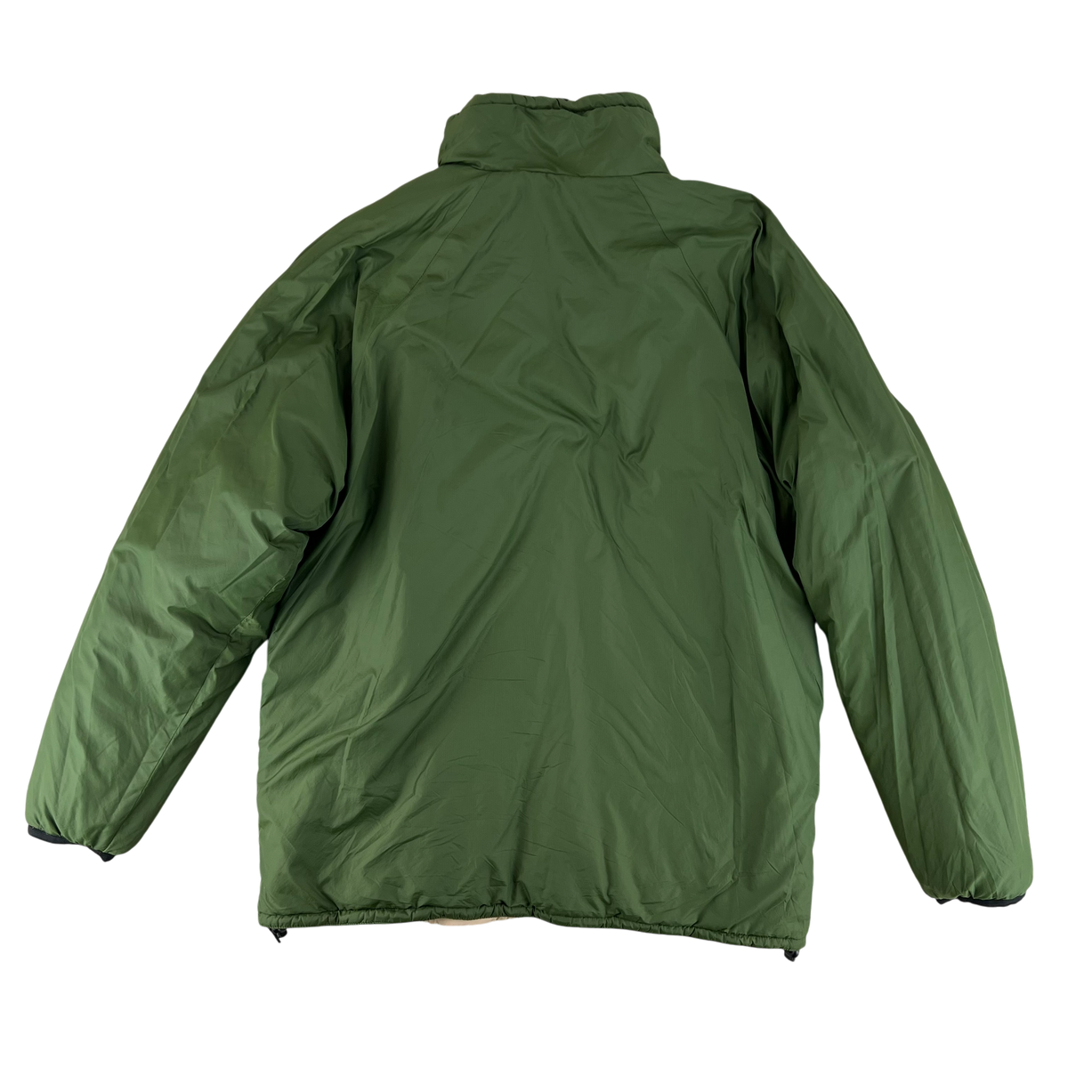 British Army Reversible Thermal Olive Green / Tan Quilted Jacket - Large