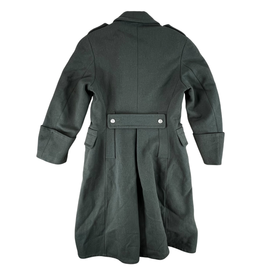 Austrian Army 80s Grey Wool Greatcoat - Medium