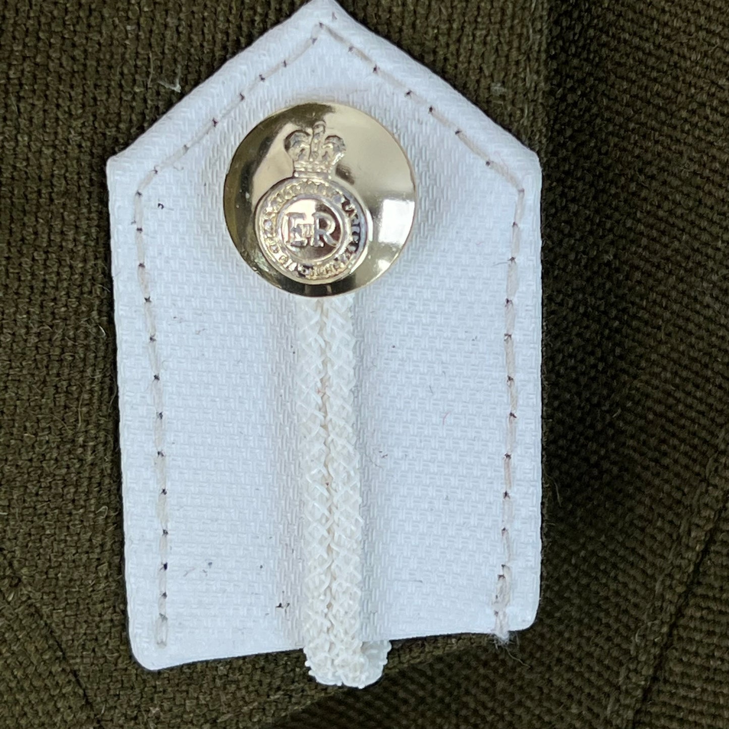 British Army Women's No. 2 Olive Green Dress Jacket - Edinburgh University Officer's Training Corps - Medium 178/100