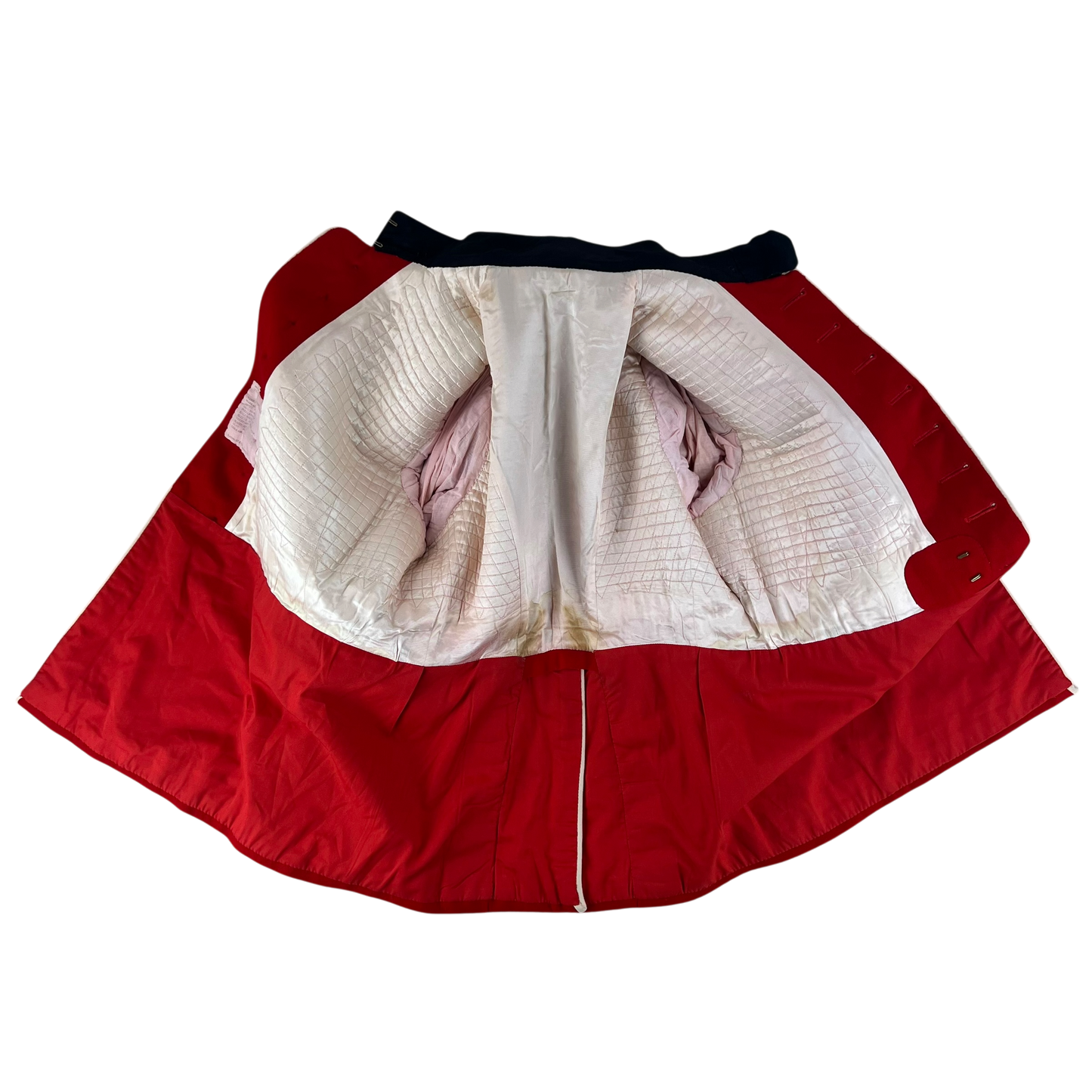 British Army Red Tunic Jacket - Queen's Division Normandy Band - Large