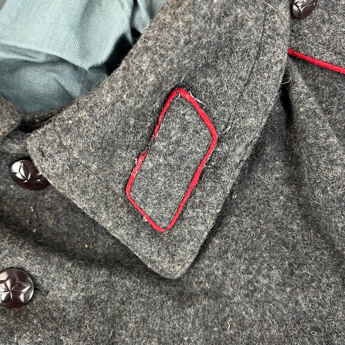 Bulgarian People's Army 70s Grey Wool Greatcoat - Medium