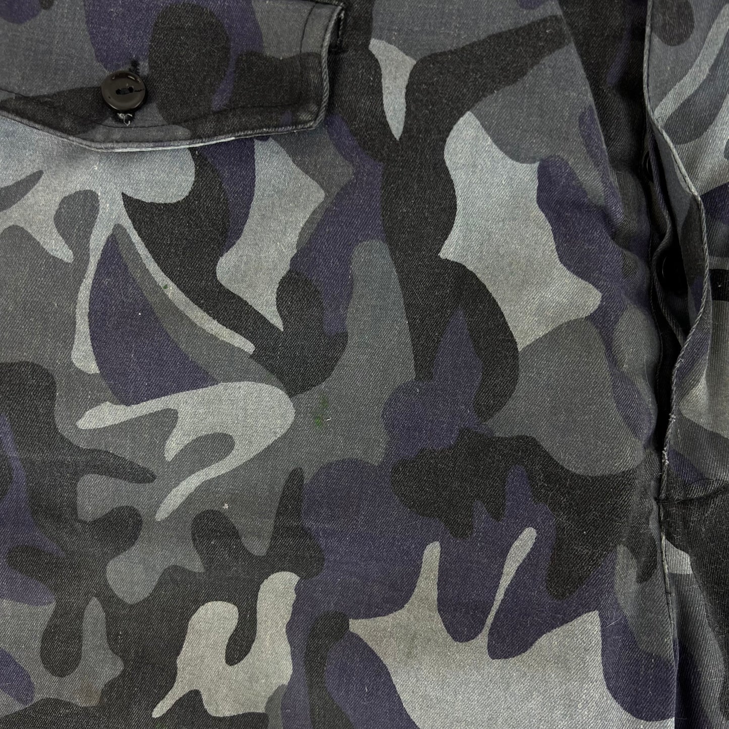 Romanian Army / Police M1990 Blue Leaf Camouflage Thermal Trousers - W42 L30.5