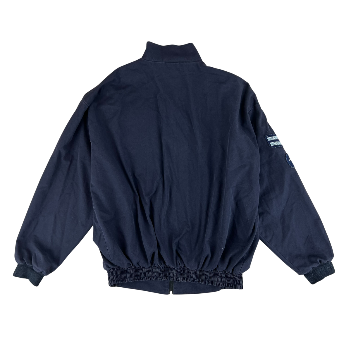 British Army / Tri-Services Navy Blue PTI Tracksuit Top Jacket - Large