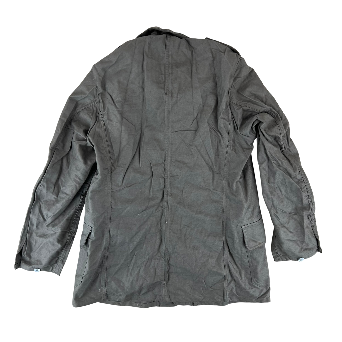 Swedish Army M40 "Grötrock" Brown Work Jacket - Medium