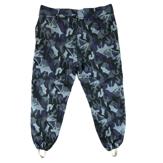 Romanian Army / Police M1990 Blue Leaf Camouflage Thermal Trousers - W42 L30.5