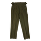 British Army 70s No2 Dress Khaki Wool Trousers - W33 L29