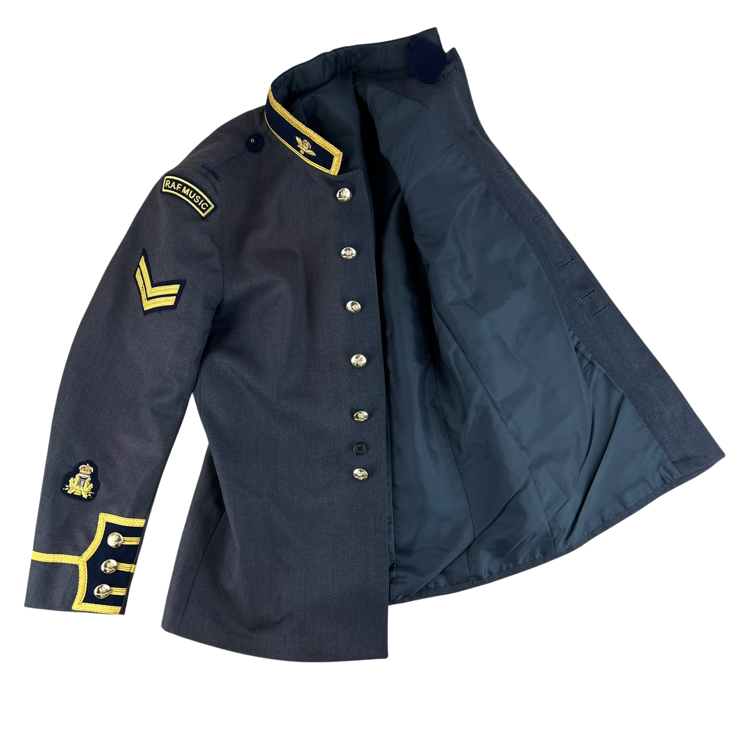 British Royal Air Force No 9 Musician's Dress Jacket - Large