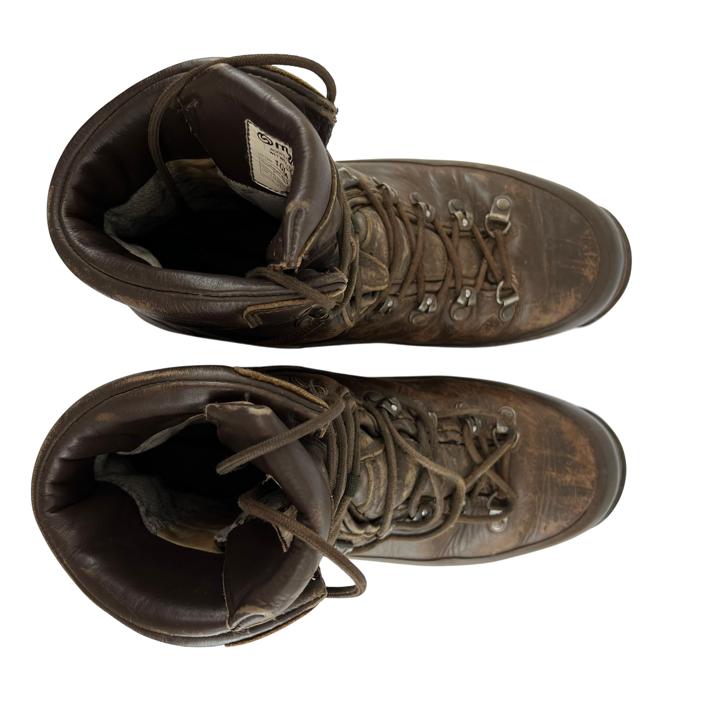 British Army Iturri Brown Cold Wet Weather Combat Boots - Size 10M