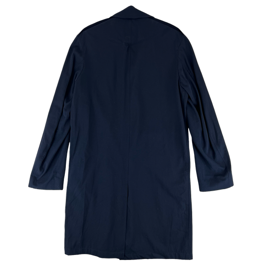 British Royal Navy Officer's Raincoat Mac Coat - Medium 188/100
