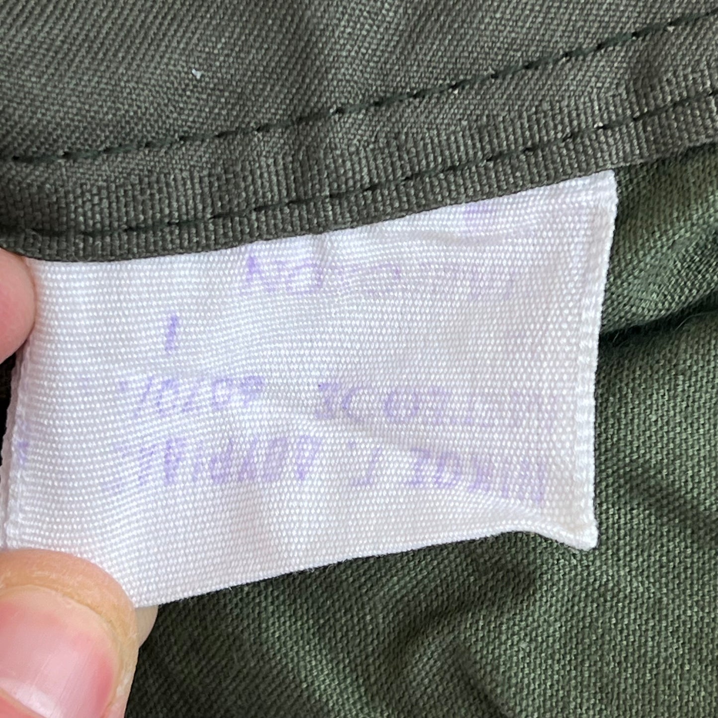 Greek Army M65 Olive Green Jacket - Medium