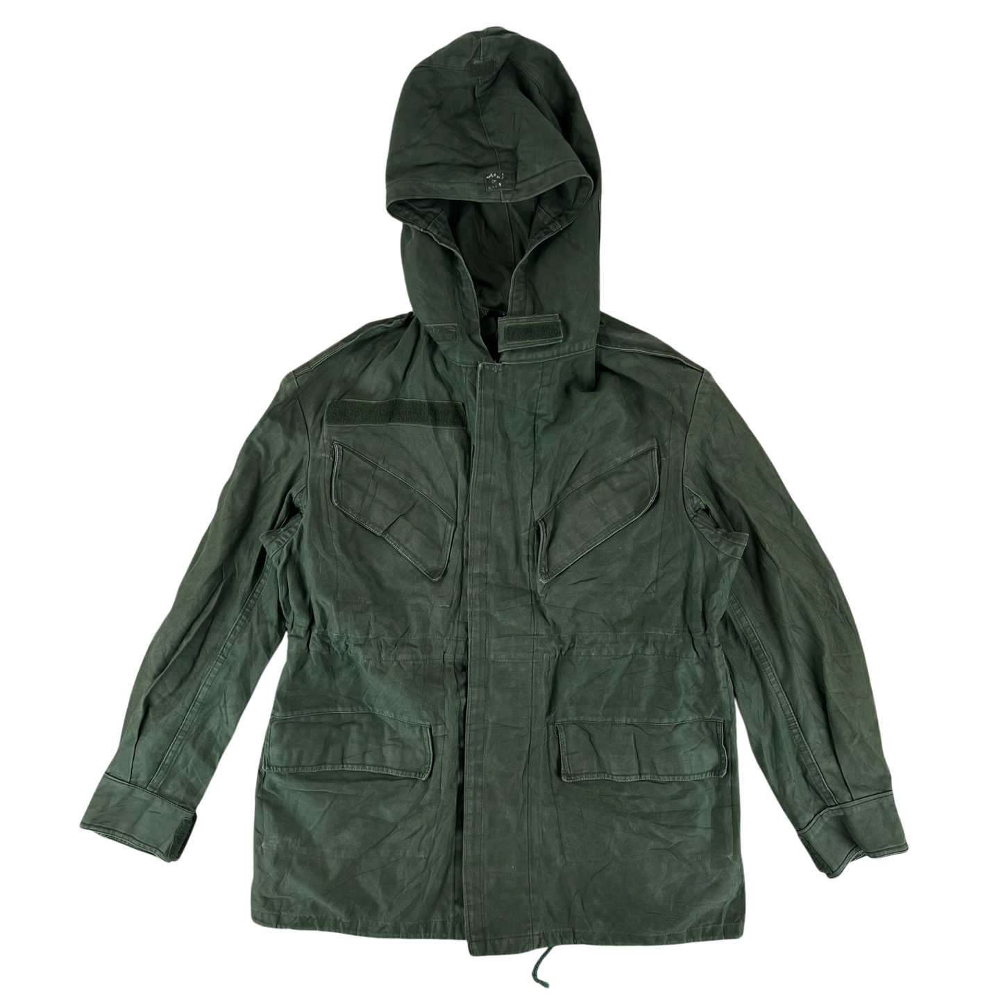 Belgian Army M64 Olive Green Field Jacket - Large