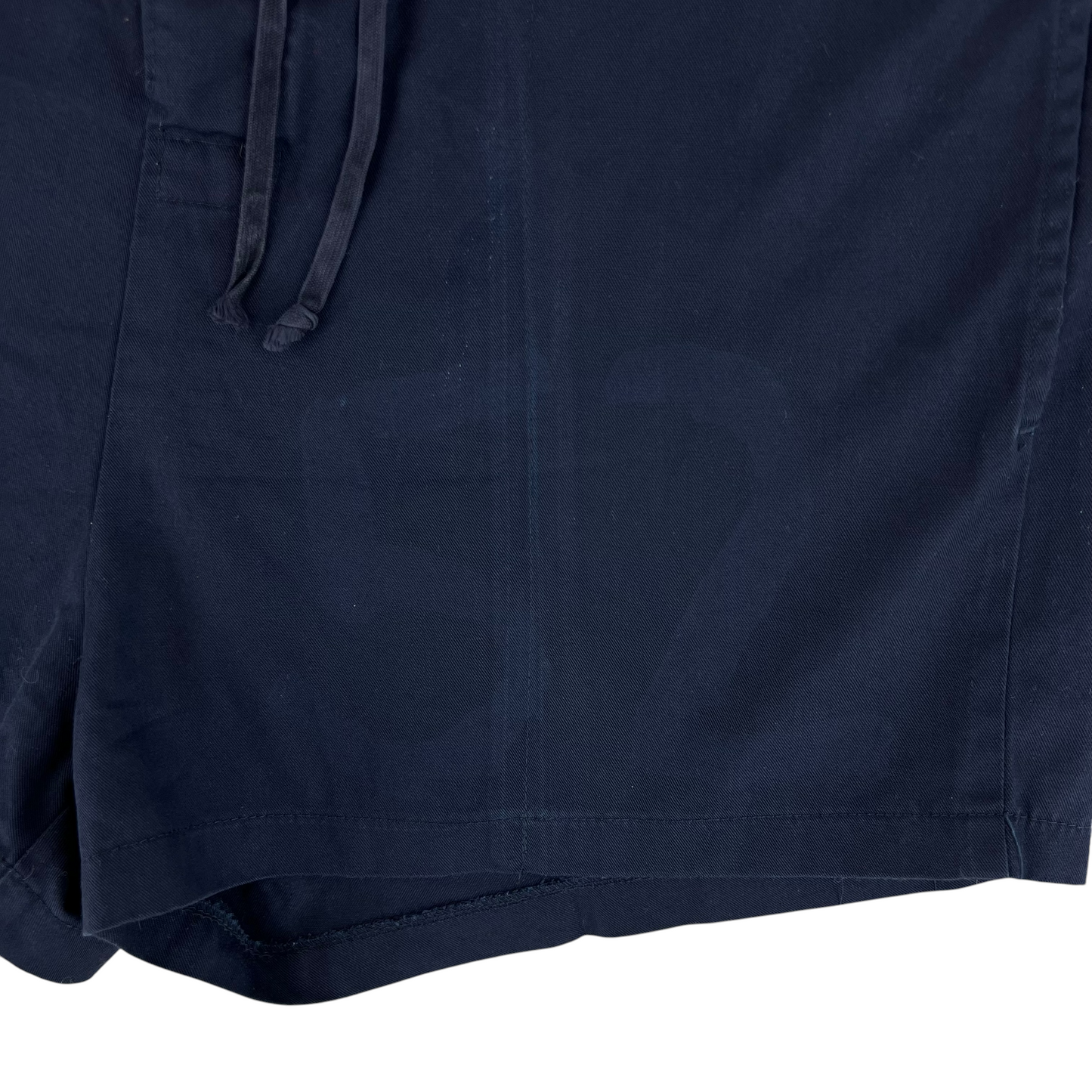 British Royal Navy 80s Navy Blue Cotton PT Shorts - W35