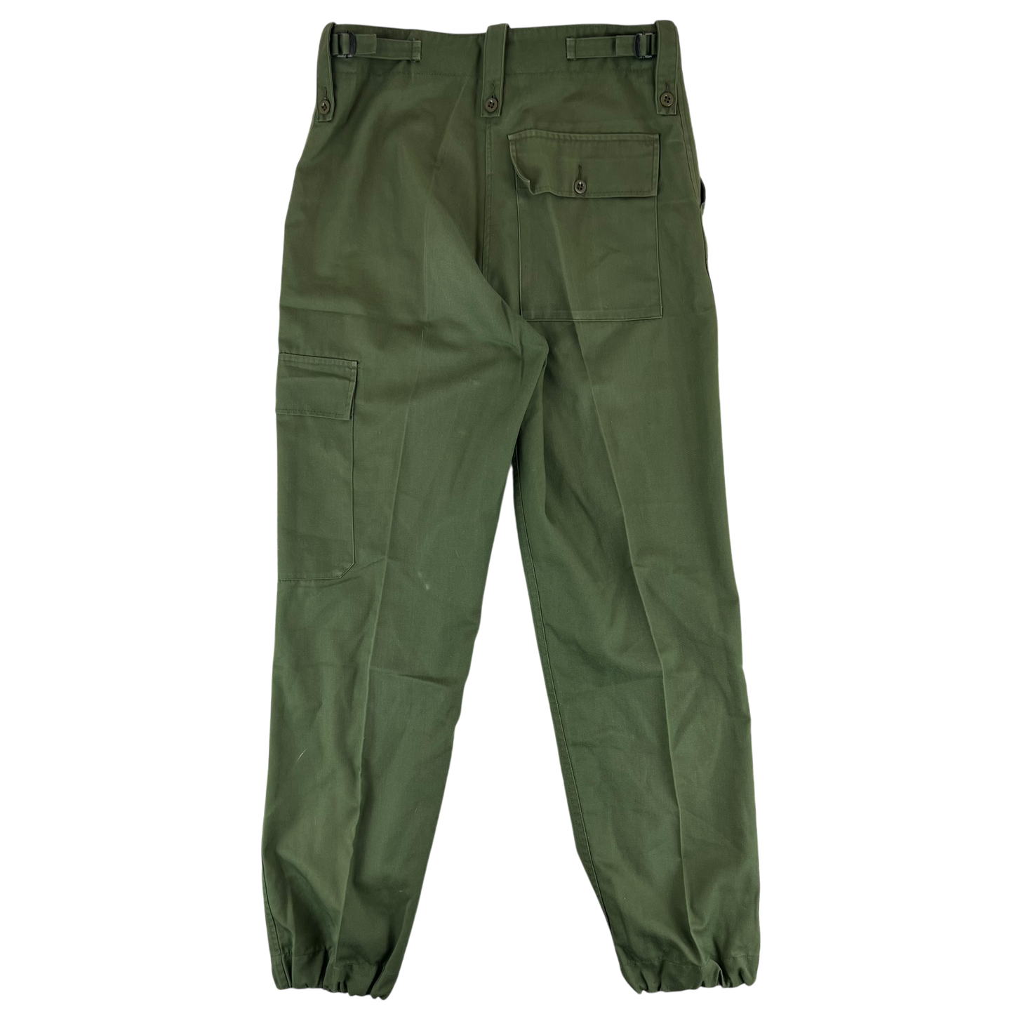 British Army Olive Green Fatigue Work Trousers - W31 L29