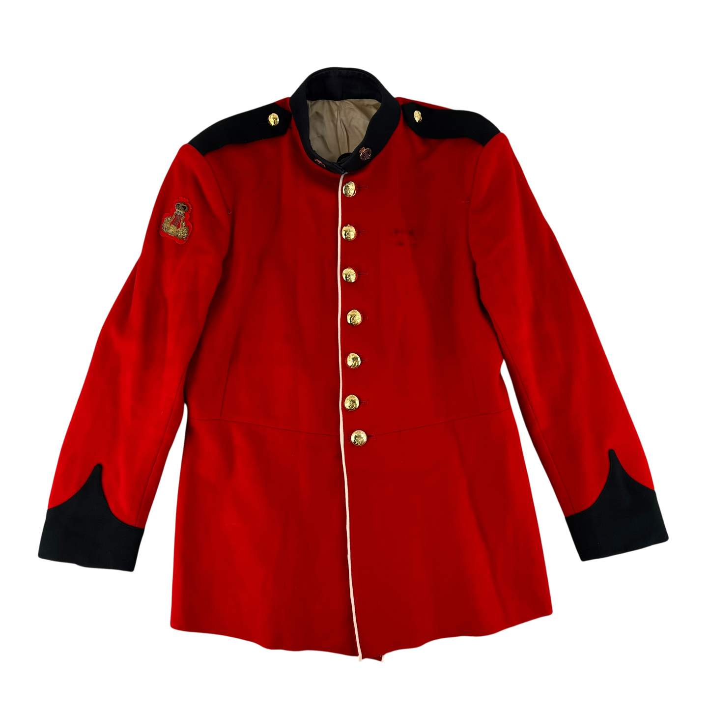 British Army Red Tunic Jacket - Queen's Division Minden Band - Large