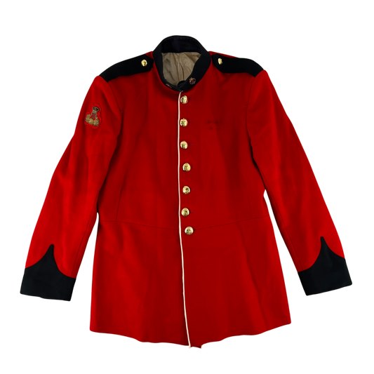 British Army Red Tunic Jacket - Queen's Division Minden Band - Large