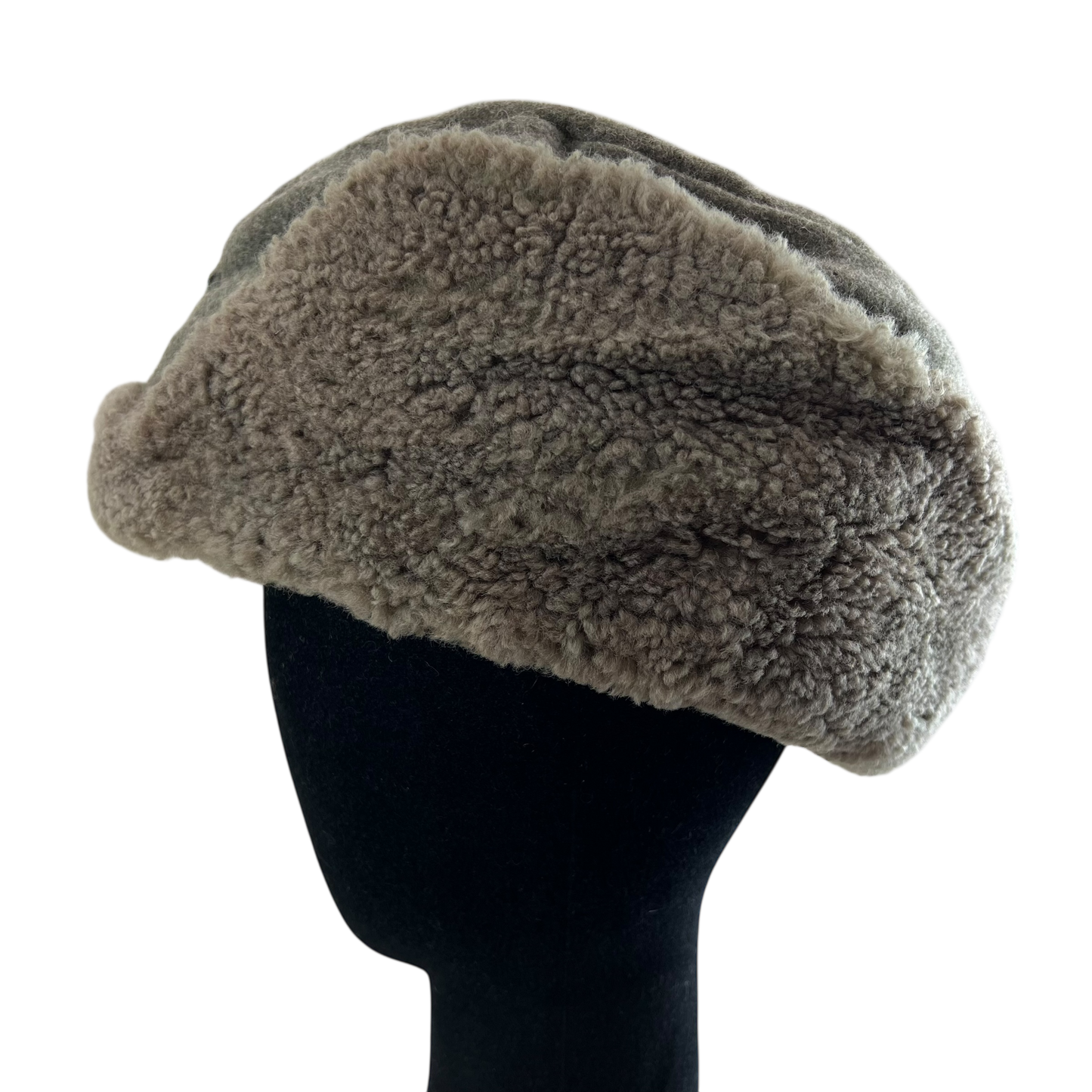 Swedish Army WW2 M43 Wool Ushanka Cap - Small 56cm