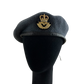 British RAF Beret w/ Officer's Badge - Medium 58cm