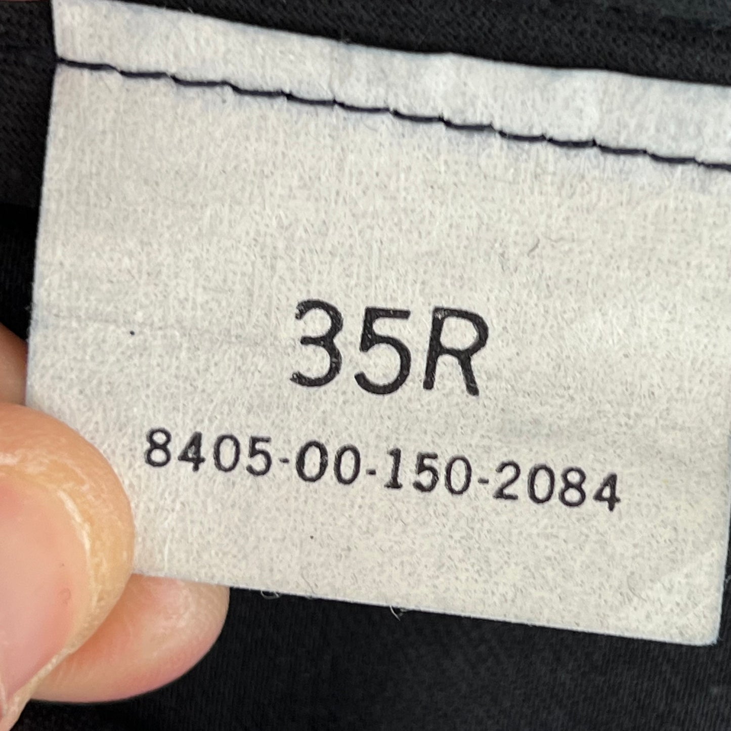 US Navy Black Dress Type 1 Class 12 Trousers - W34 L29