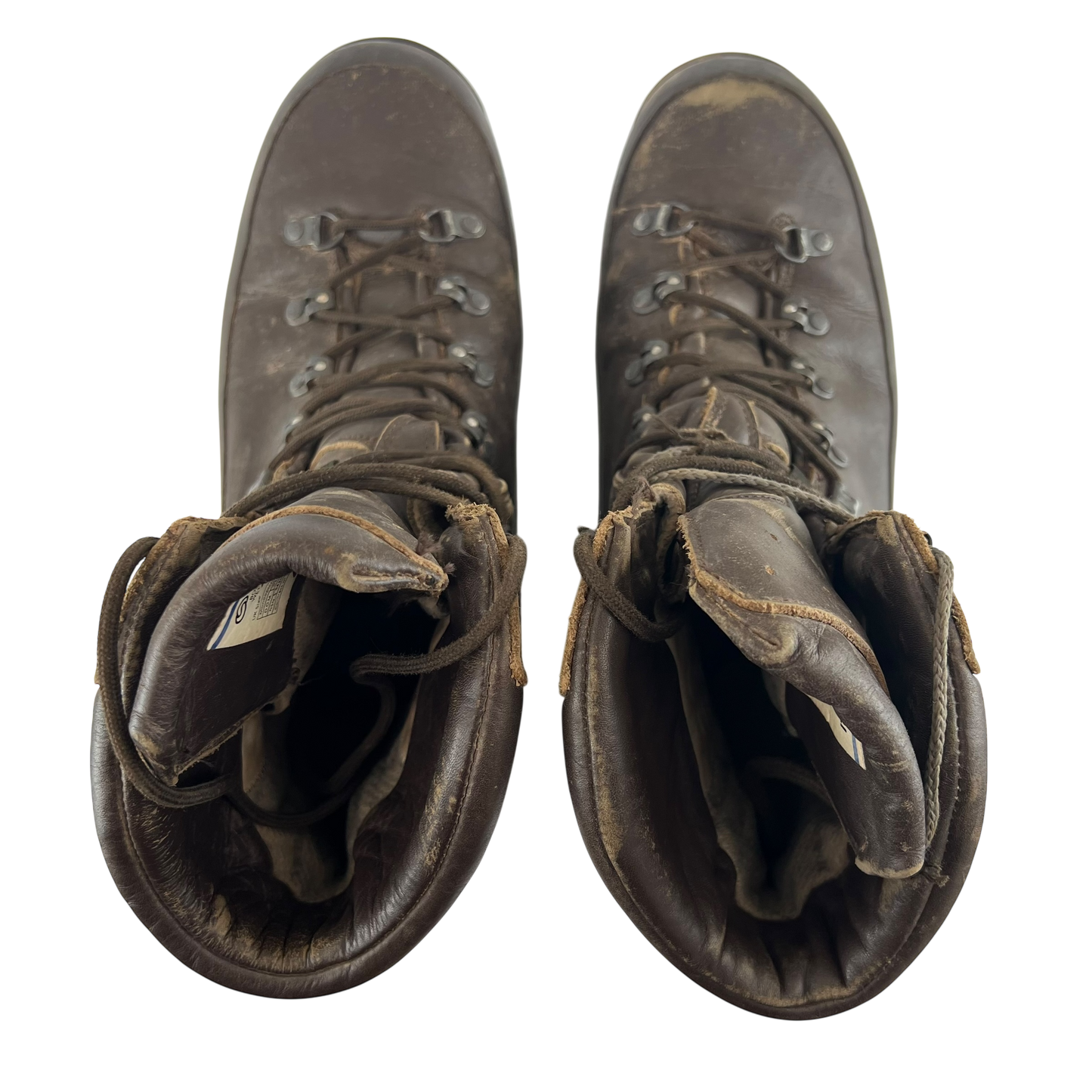 British Army Iturri Brown Cold Wet Weather Combat Boots - Size 12 L