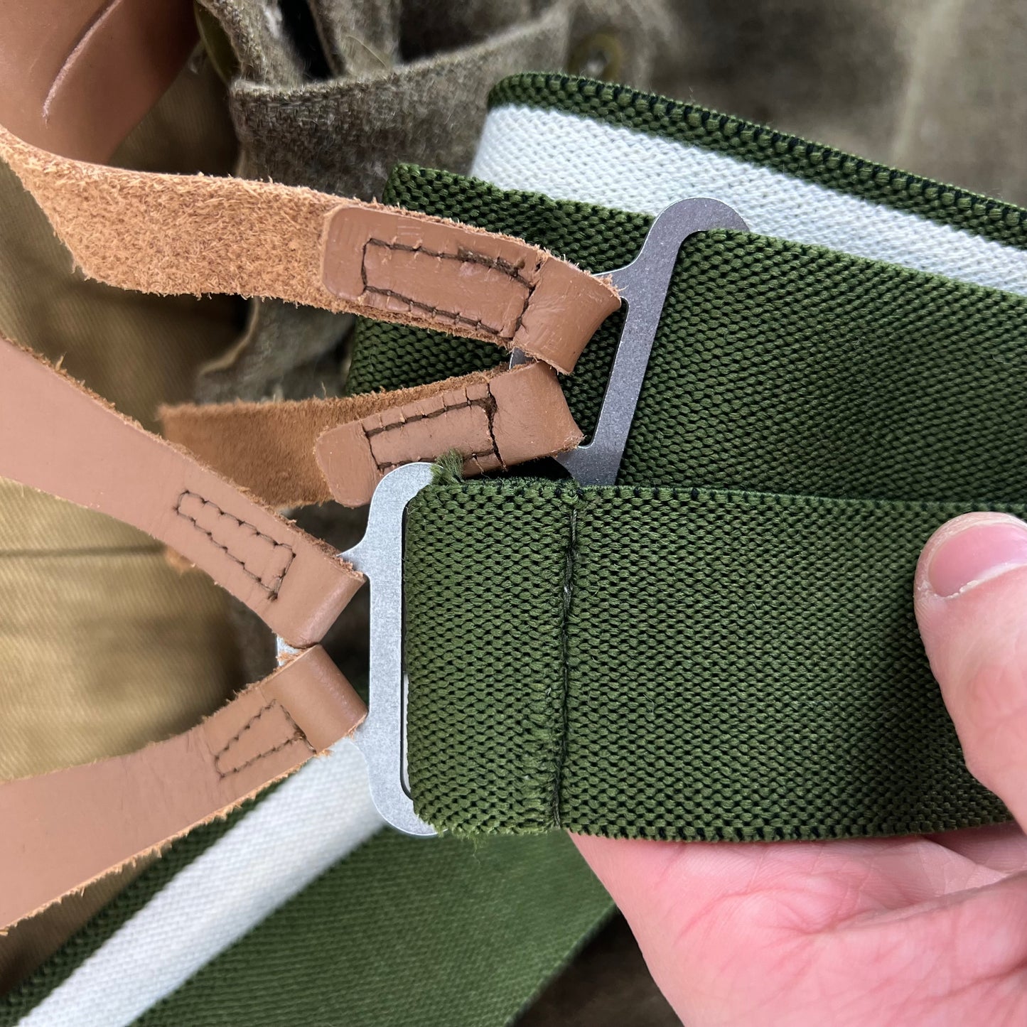 British Army 60s 1949 Pattern Khaki Battledress Trousers - W30 L29