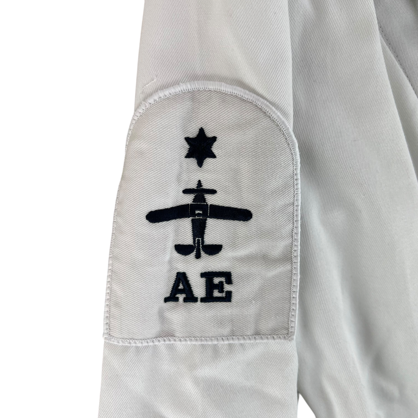 British Royal Navy Women's Class II White Jumper Sailor's Top - Medium 170/92