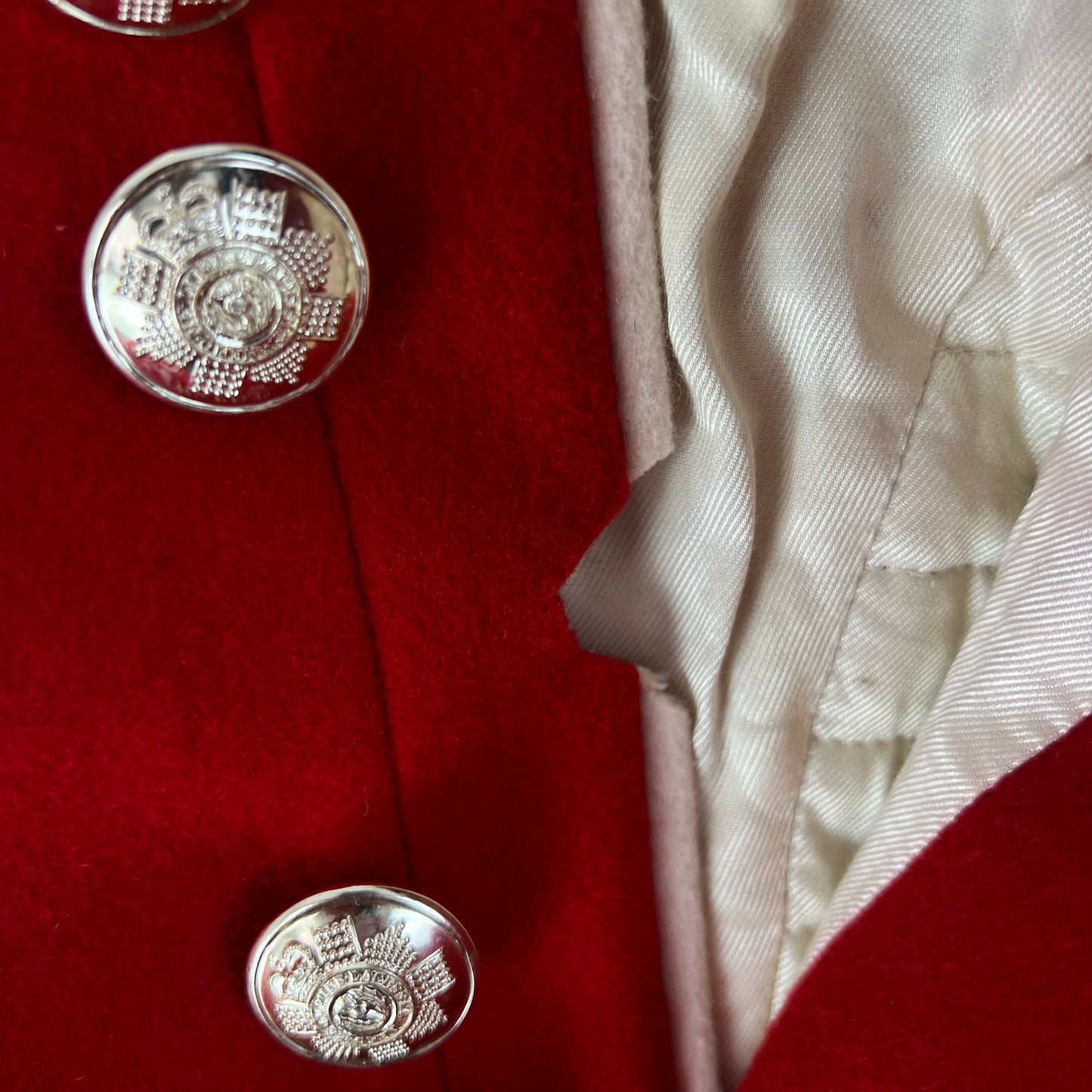 British Army Footguard's Jacket R & F - Scots Guards - Large