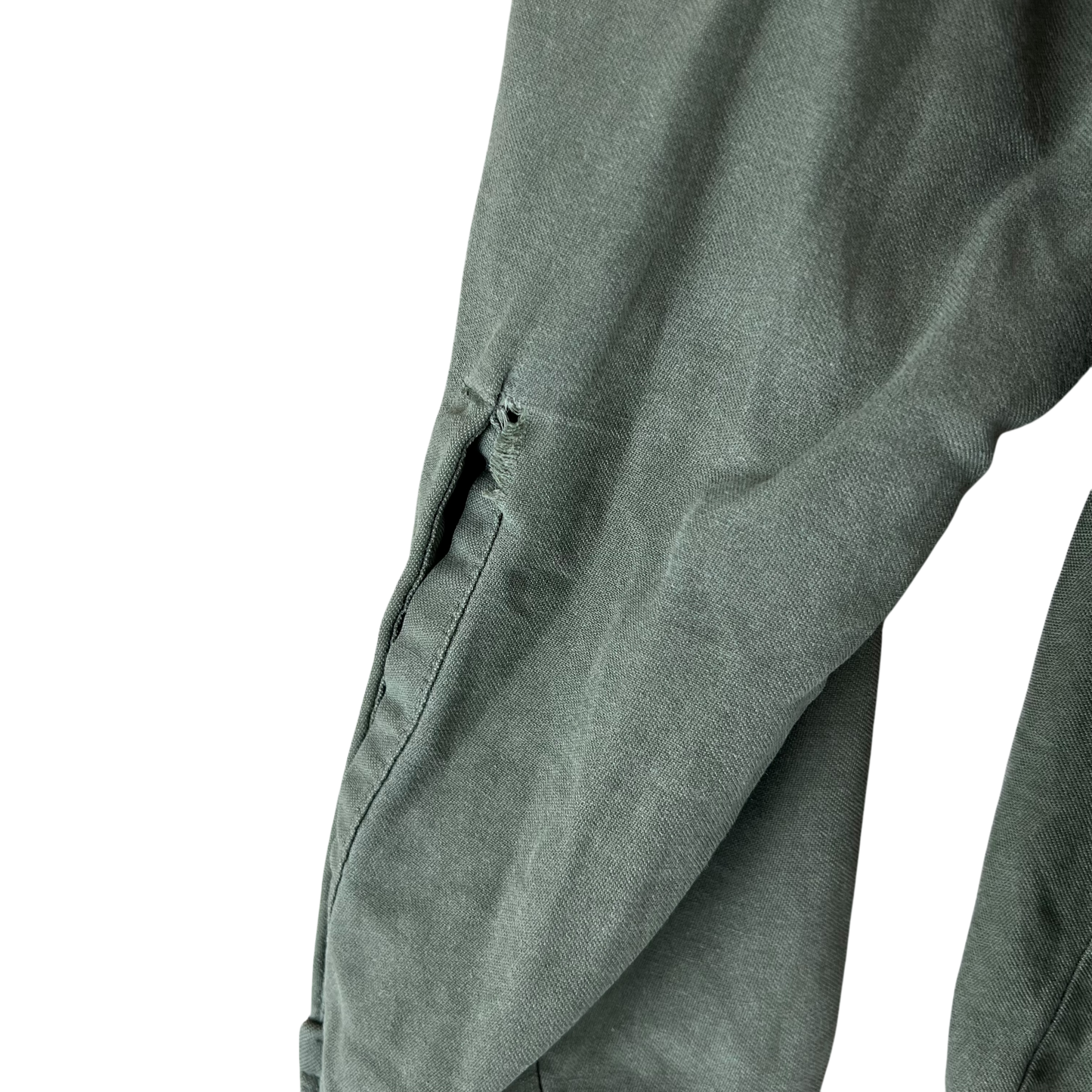 German Army Olive Green Long Sleeve Field Shirt - Large GrNr4