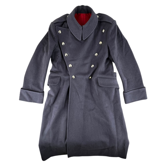 British Army Officer's Double Breasted Wool Greatcoat - Royal Signals - X Large