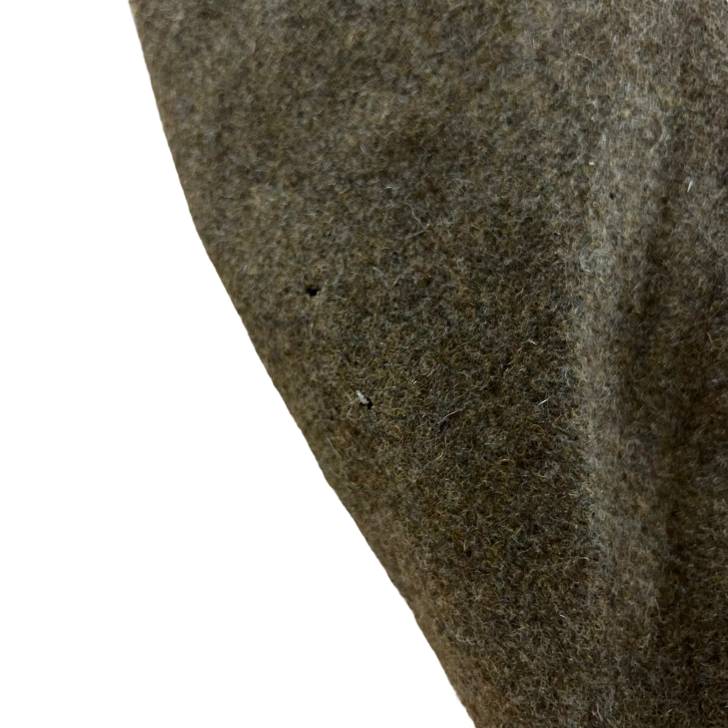 Italian Army 70's Khaki Greatcoat - Military Fire Brigade - Medium