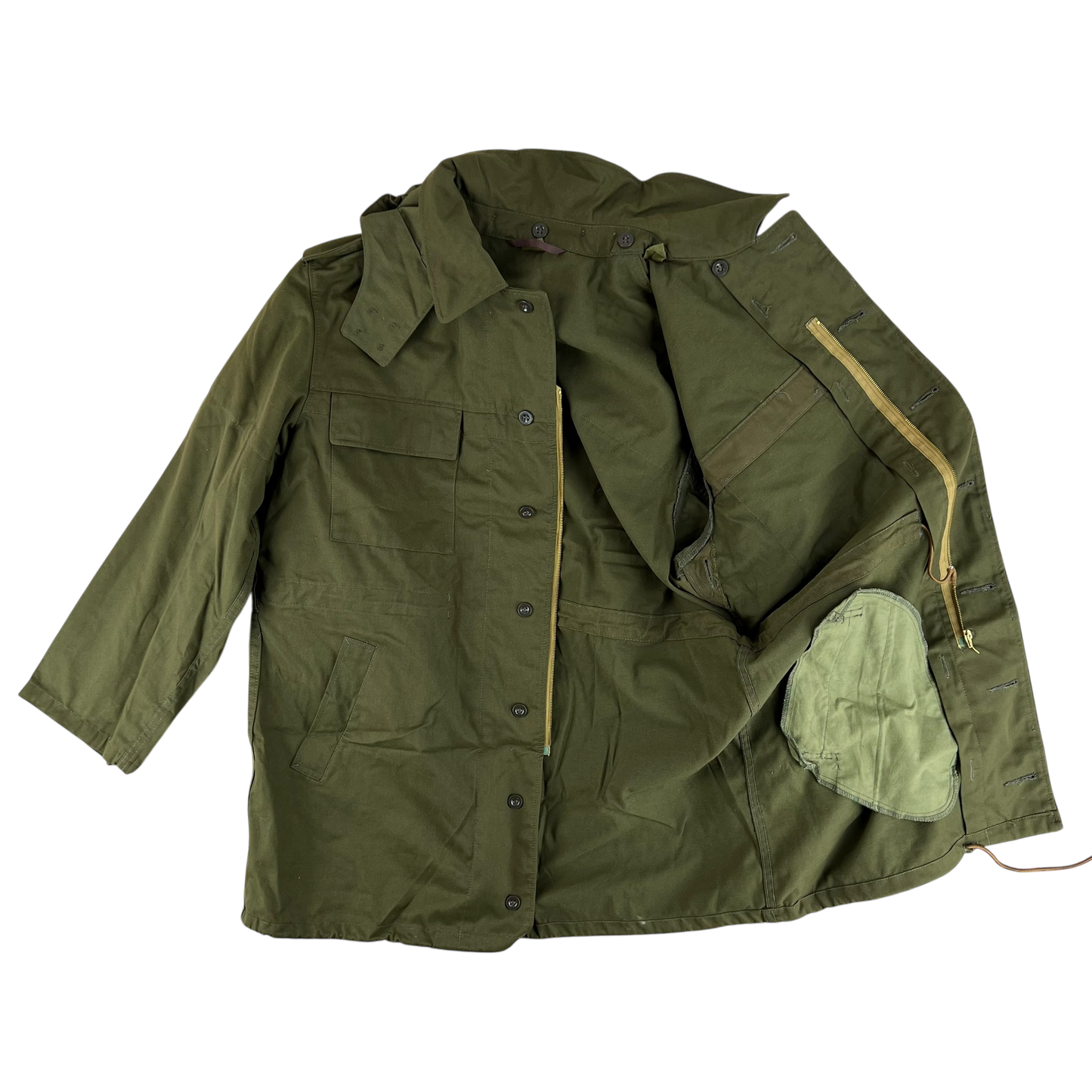 Czechoslovak Army M85 Field Parka Olive Green w/ Hood - Large 172/106