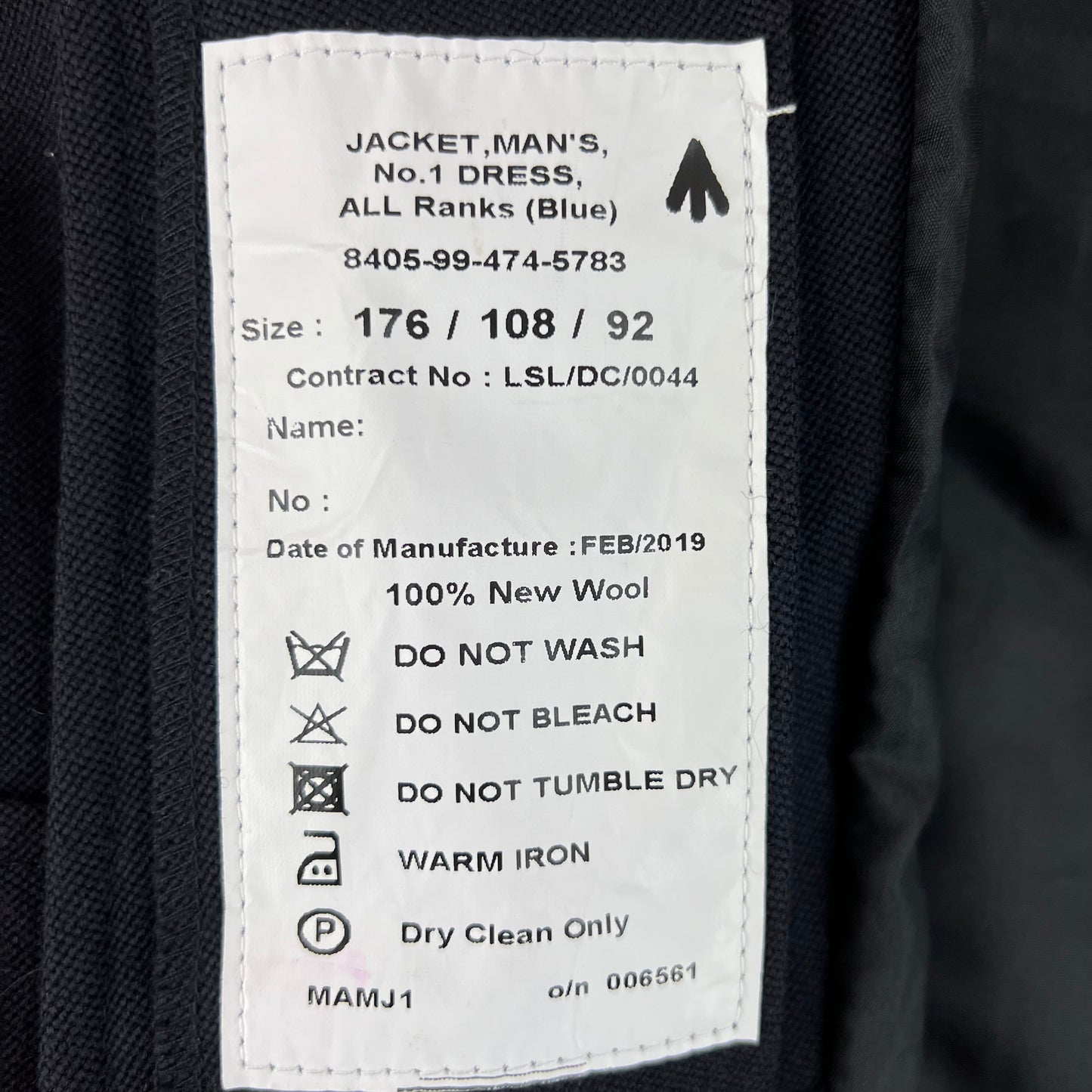 British Army No. 1 Dress Jacket - Royal Signals - Medium