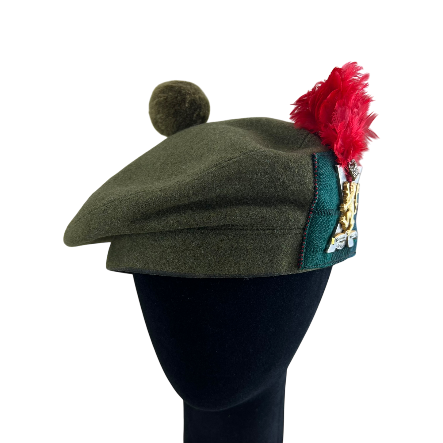 British Army Royal Regiment of Scotland Tam o Shanter w/ Plume - Medium