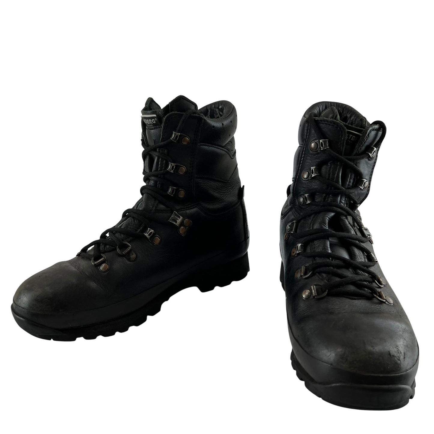 British Army Altberg Defender Black Combat Boots - Women's Size 6L