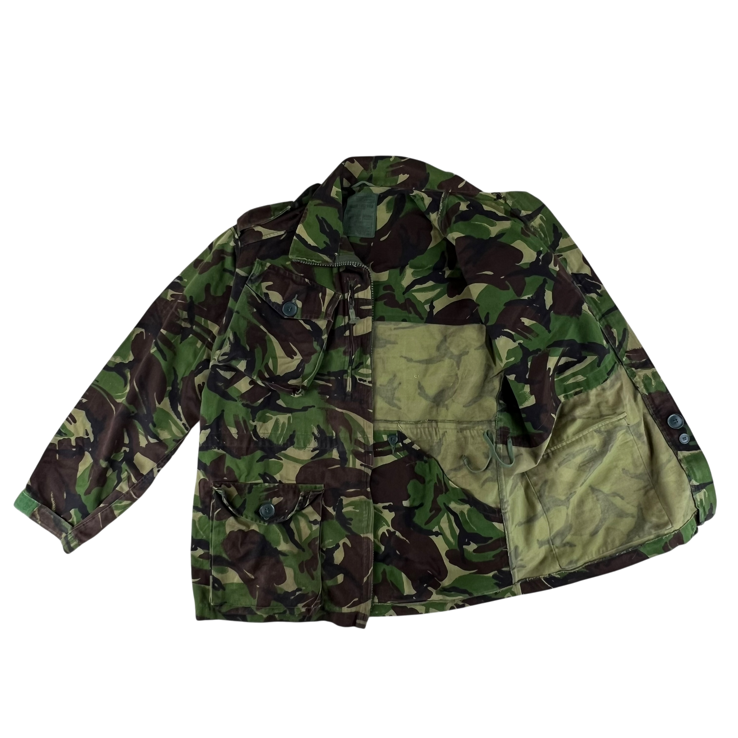 British Army 84 Pattern Woodland DPM Camo Combat Smock - Large 180/112