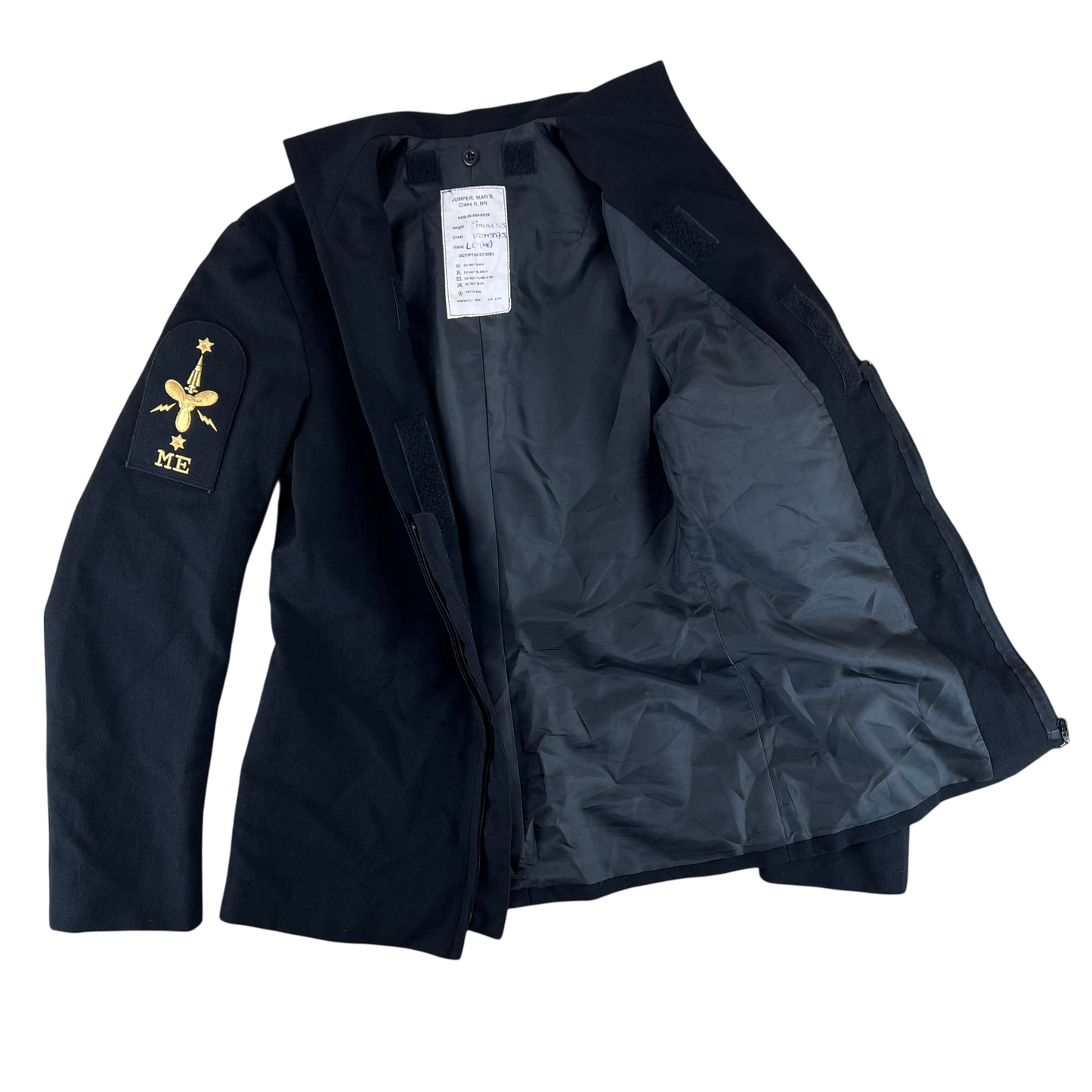 British Royal Navy Class II Jumper Sailor's Top - Medium 100R