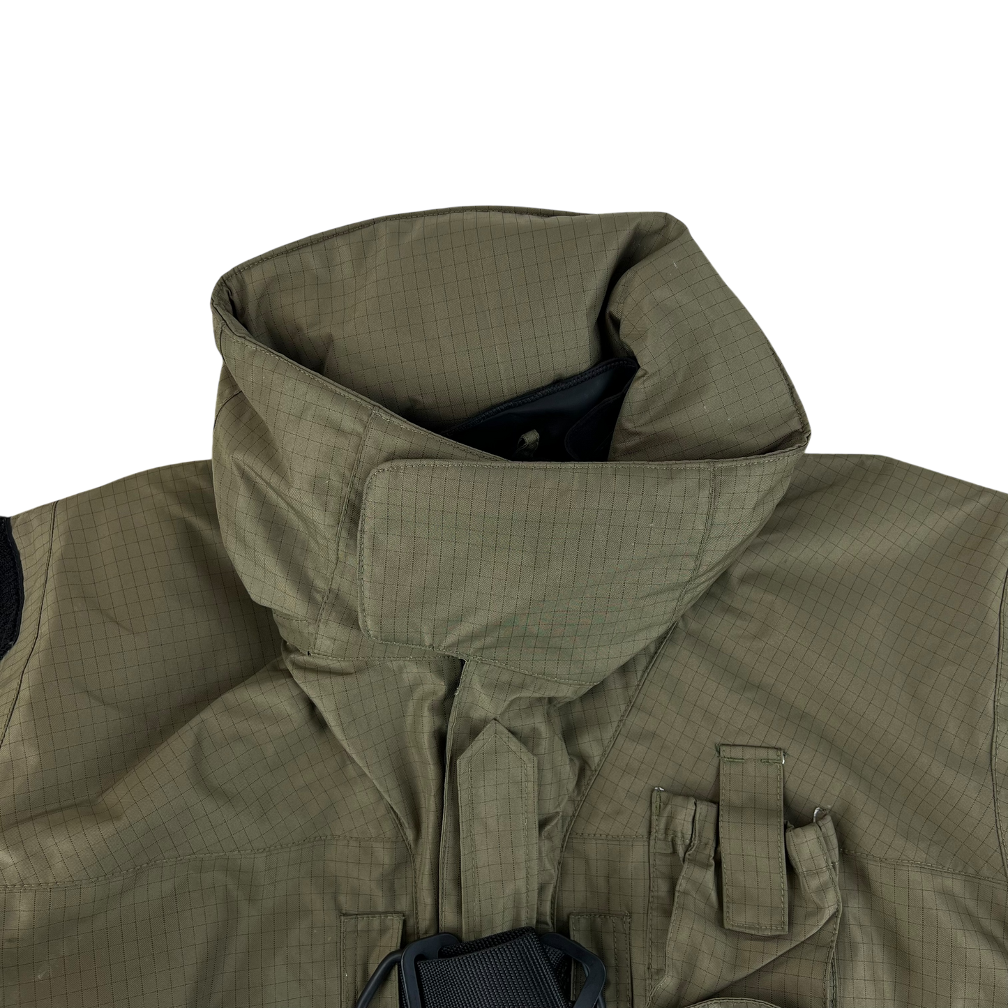 British Royal Navy Olive Upper Deck Jacket - X Large
