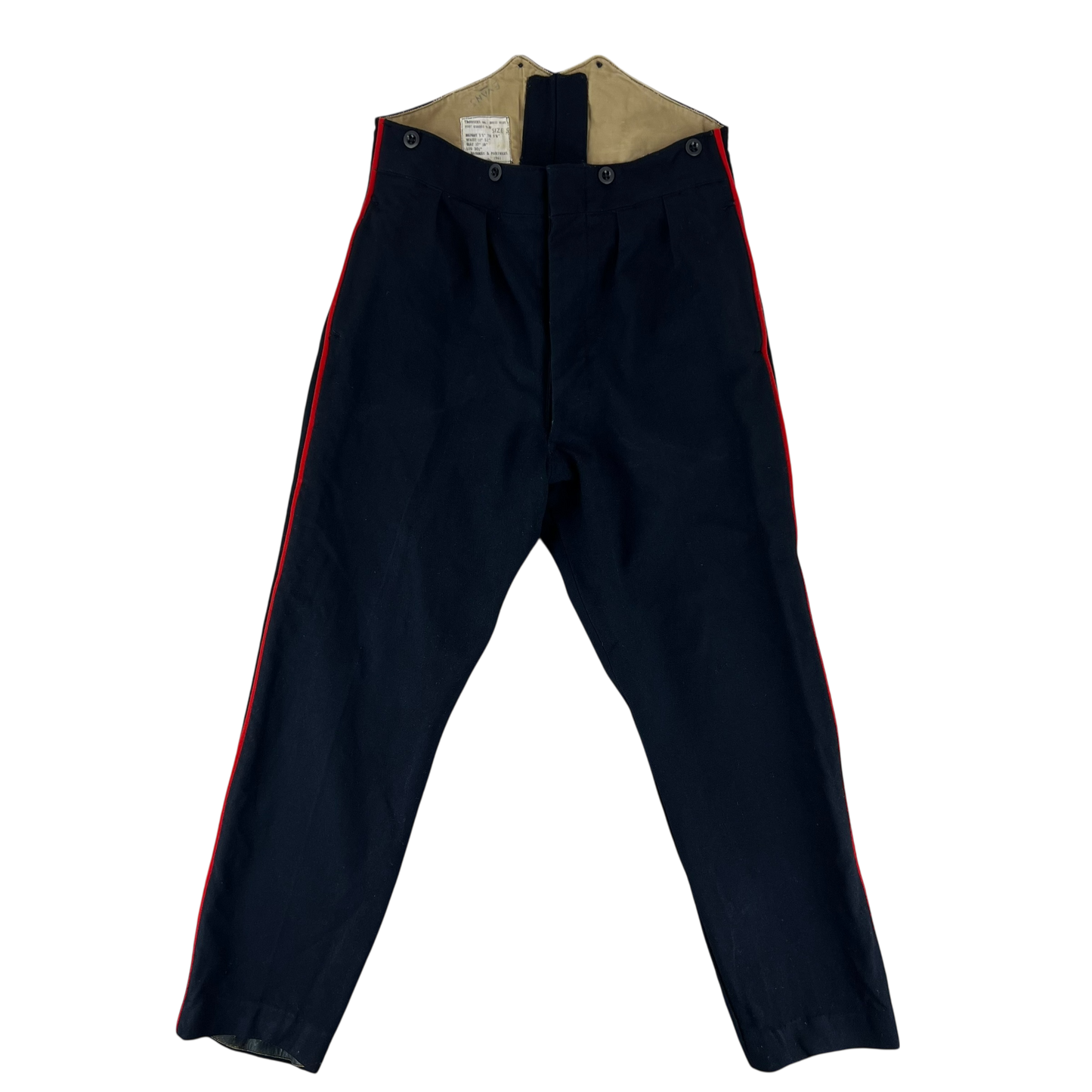 British Army 60s Footguards No 1 Blues Dress Trousers - W32 L29