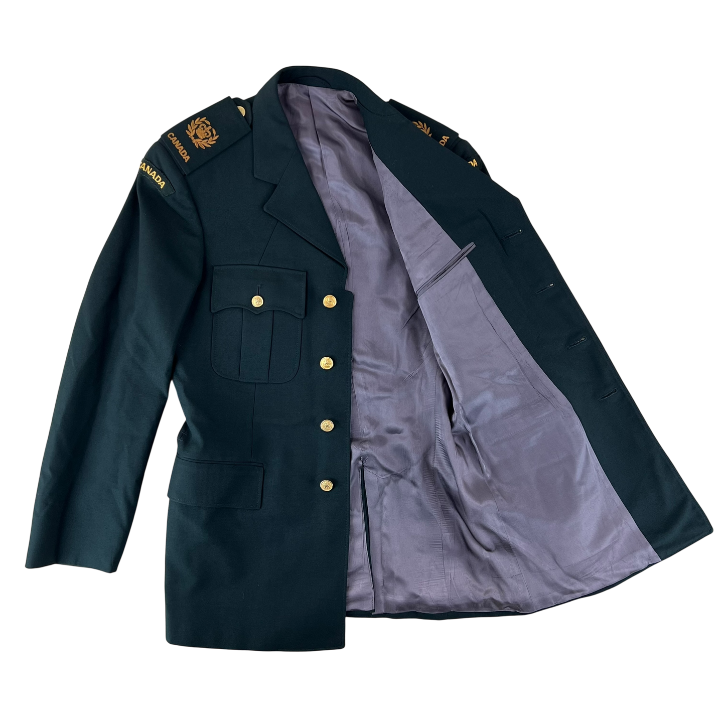 Canadian Army 80's Green Military Police Uniform Set - Medium