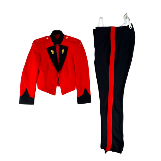 British Army Mess Dress Uniform - Jacket & Trousers - Royal Regiment of Fusiliers - Small