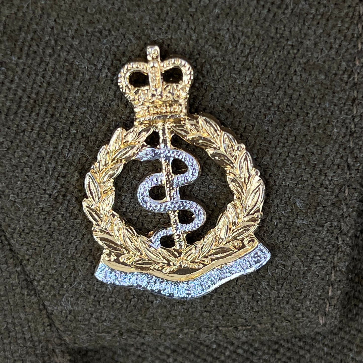 British Army No. 2 Khaki Green Dress Jacket - Medical Corps - Medium