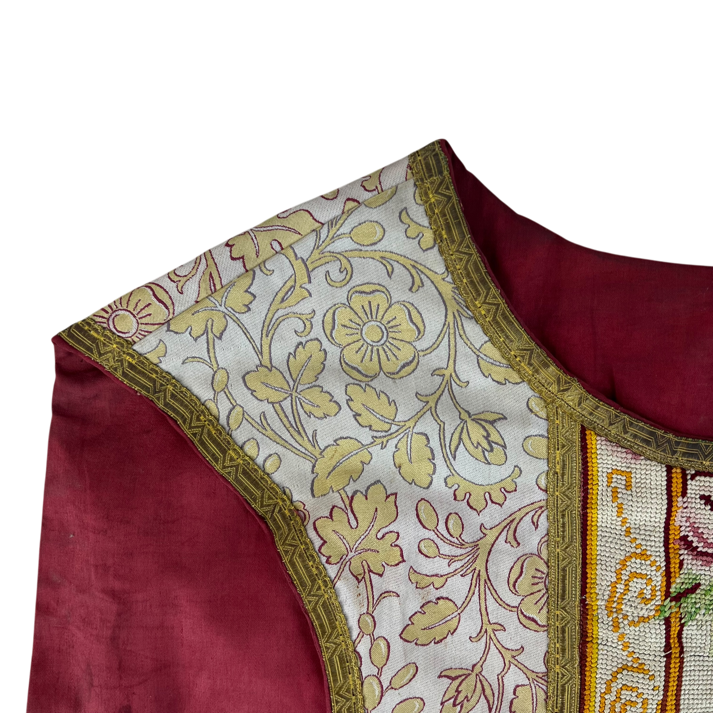 Antique Roman Chasuble - Saint Thérèse