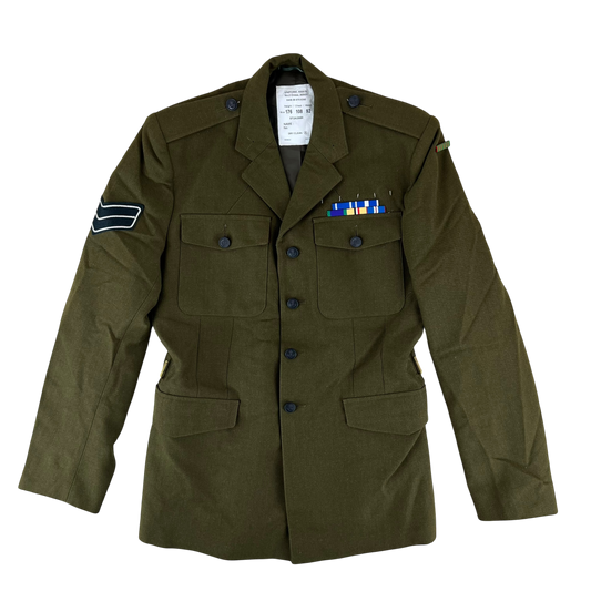 British Army 1980 Pattern No. 2 Olive Green Dress Jacket - Rifles Regiment -