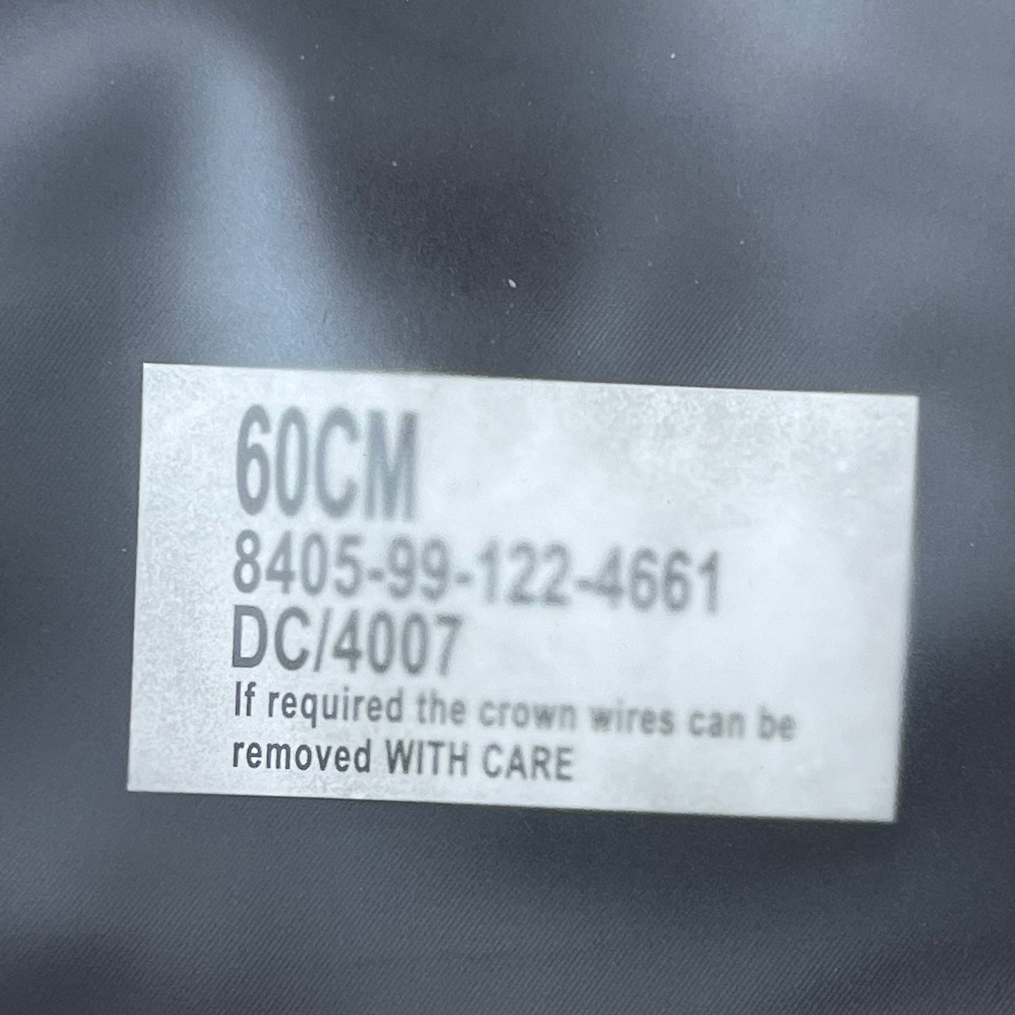 British RAF Peaked Dress Cap - Large 60cm