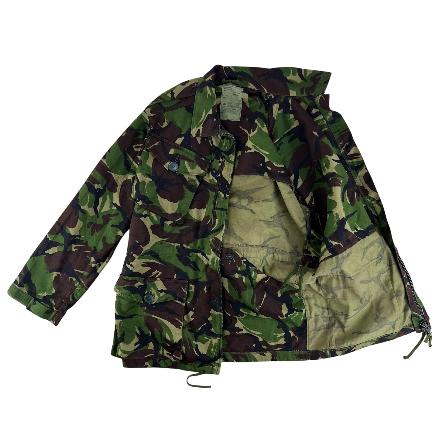 British Army 84 Pattern Woodland DPM Camo Combat Smock - Large 180/112