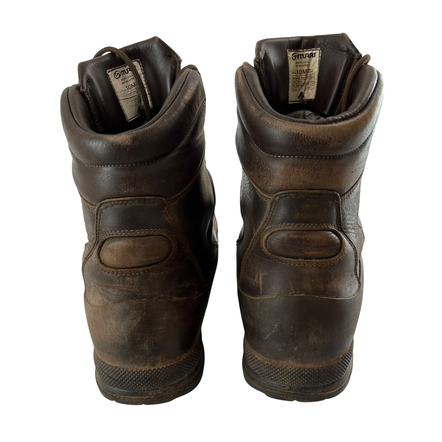 British Army Iturri Brown Cold Wet Weather Combat Boots - Size 10M